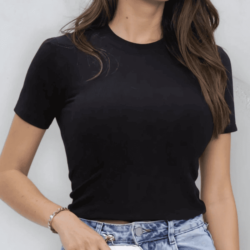 Kit 3 Blusas Femininas Caneladas - Leve Mais e Pague Menos