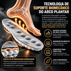 Palmilha MassagePro™ - Mais conforto, menos dor