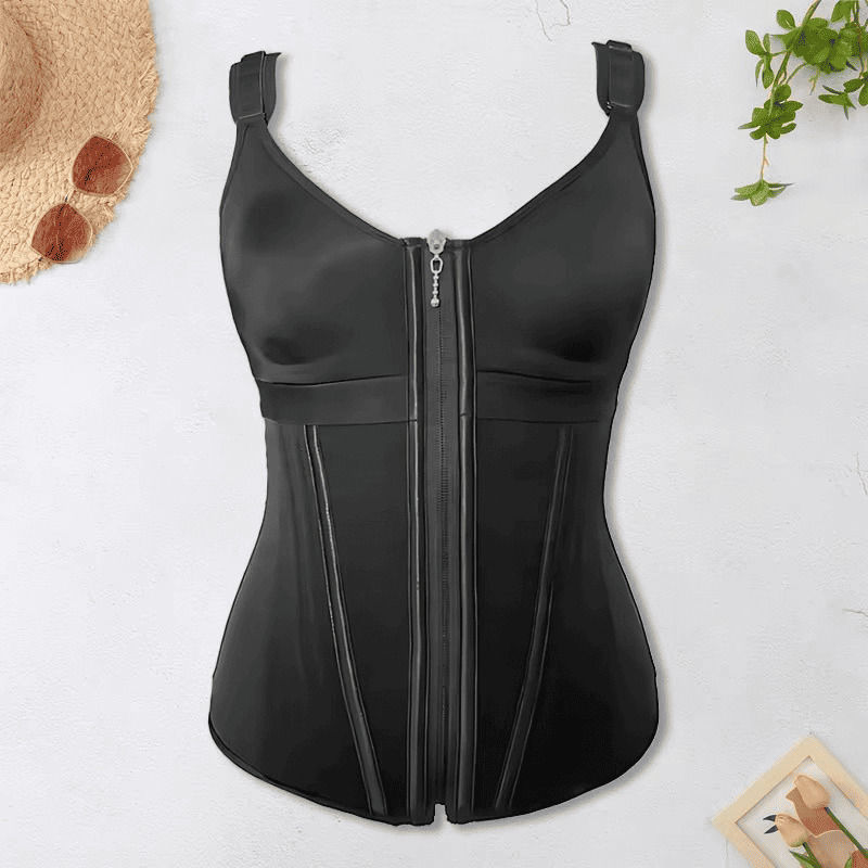 Colete Cinta Modeladora BodyVezzi™ – Modela, Sustenta e Define Suas Curvas + Brindes