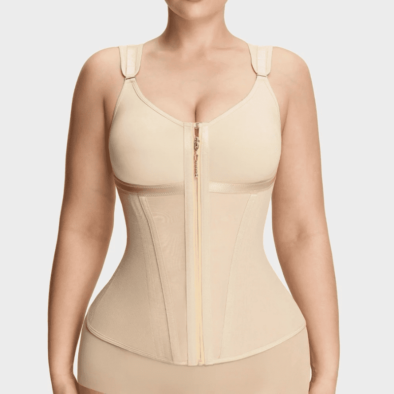 Colete Cinta Modeladora BodyVezzi™ – Modela, Sustenta e Define Suas Curvas + Brindes