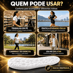 Palmilha MassagePro™ - Mais conforto, menos dor