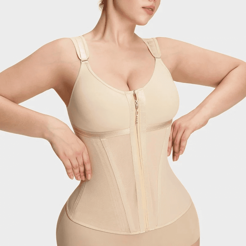 Colete Cinta Modeladora BodyVezzi™ – Modela, Sustenta e Define Suas Curvas + Brindes