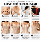 Colete Cinta Modeladora BodyVezzi™ – Modela, Sustenta e Define Suas Curvas + Brindes