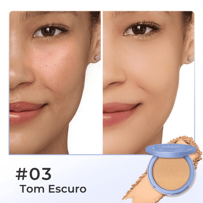 Pó Facial Anti-Rugas e Anti-Oleosidade - SACE LADY [Compre 1 & Leve 2] + Brindes
