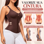Colete Cinta Modeladora BodyVezzi™ – Modela, Sustenta e Define Suas Curvas + Brindes