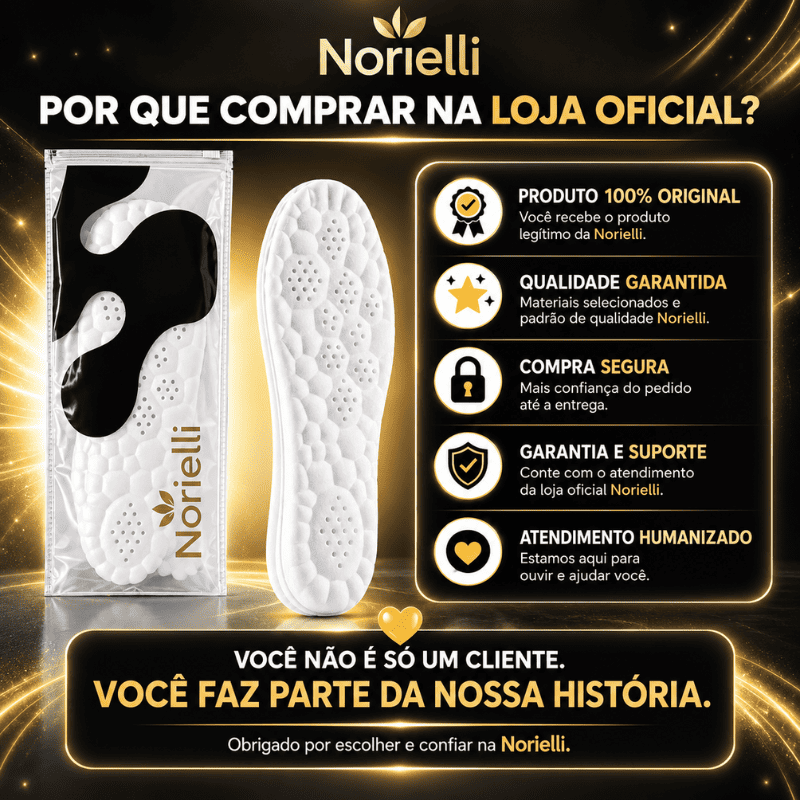 Palmilha MassagePro™ - Mais conforto, menos dor