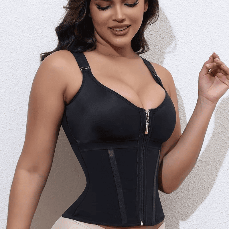 Colete Cinta Modeladora BodyVezzi™ – Modela, Sustenta e Define Suas Curvas + Brindes