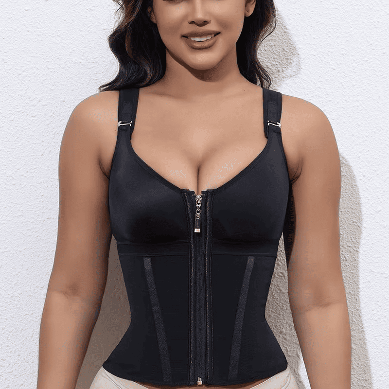 Colete Cinta Modeladora BodyVezzi™ – Modela, Sustenta e Define Suas Curvas + Brindes