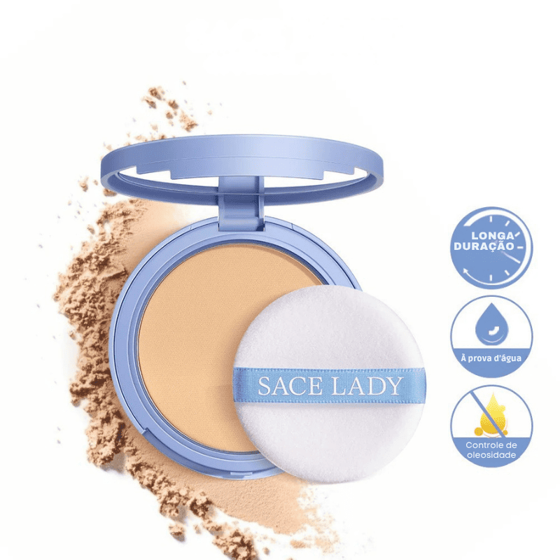 Pó Facial Anti-Rugas e Anti-Oleosidade - SACE LADY [Compre 1 & Leve 2] + Brindes