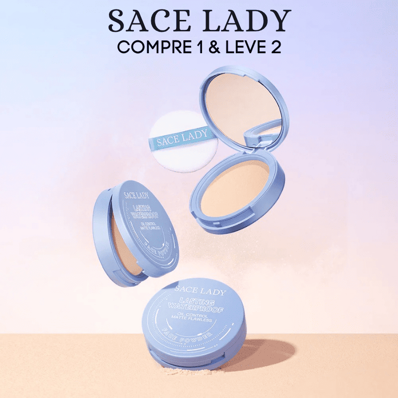 Pó Facial Anti-Rugas e Anti-Oleosidade - SACE LADY [Compre 1 & Leve 2] + Brindes