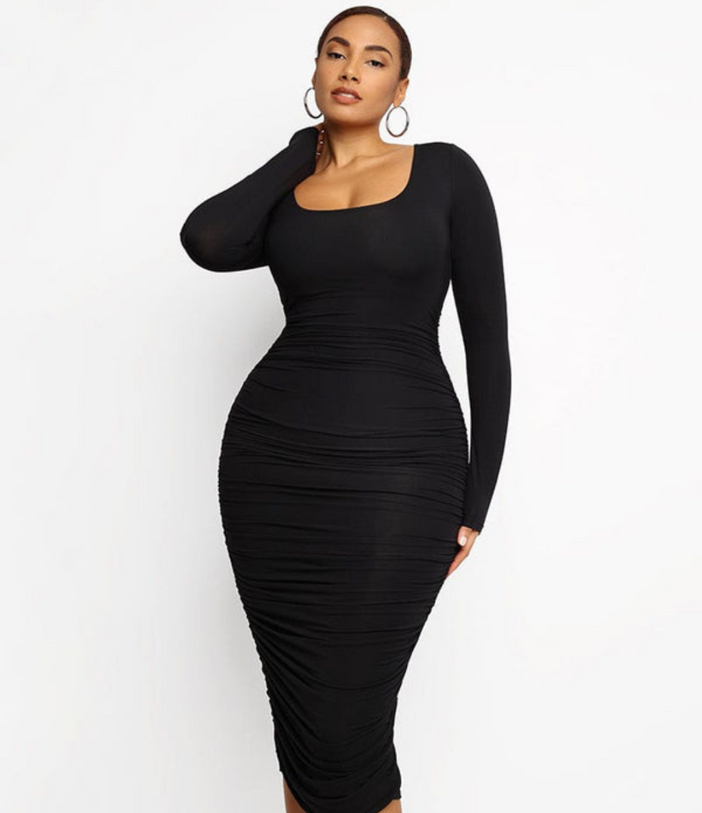 Vestido Modelador Franzido - Bela