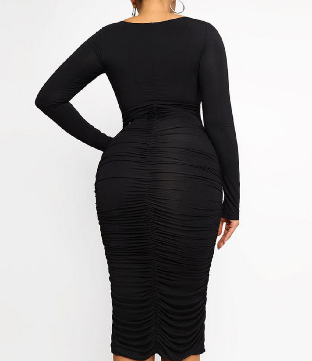 Vestido Modelador Franzido - Bela